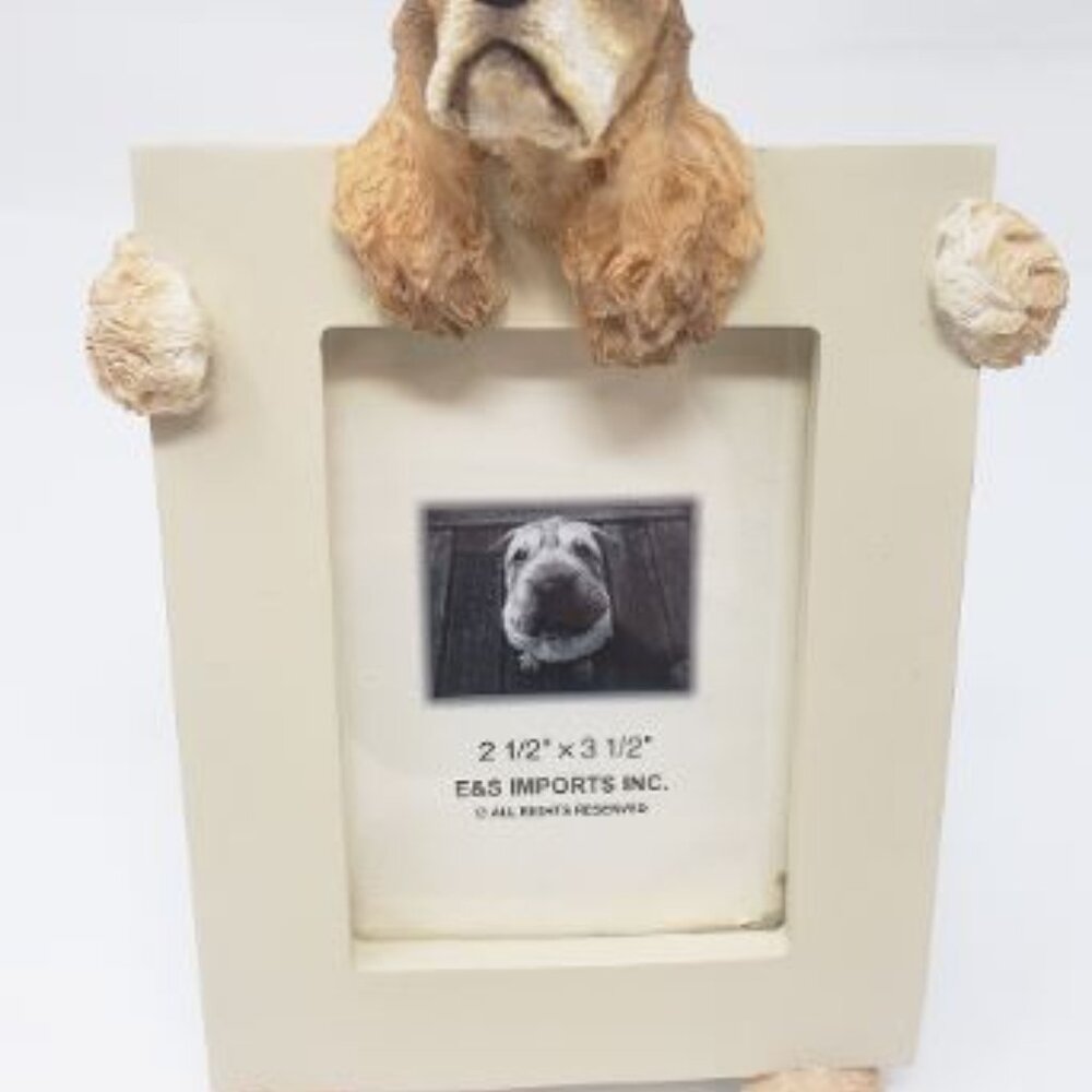 Cocker Spaniel Picture Frame new - Picture 2 of 3
